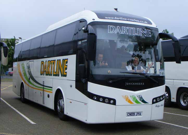 Dartline Volvo B12M Jonckheere CN09JYA